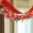 New Year Hanging Flag Decorations With 12pcs 18cm Hanging Ornament Chinese Spring Festival Decorations For Weddings Party 3 meters WQ Latte art 06  12 pcs piece