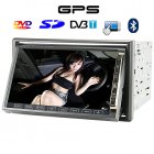 New car multimedia system with GPS navigator and DVB T digital TV to turbocharge your in car navigation  entertainment  and communication experience 