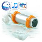 New cool gadget  a Waterproof MP3 Player with 4GB of memory for people who cannot be without their tunes  even when they are in the   pool or shower 