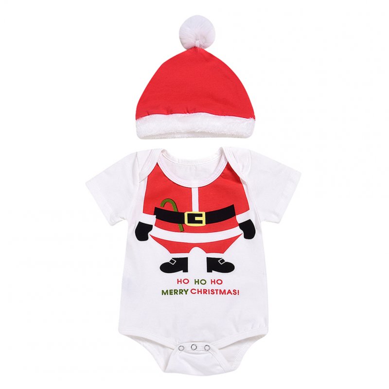 santa romper baby