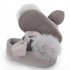 Newborn Baby Shoes Cute Bowknot Fuzzy Ball Soft Toddler Shoes