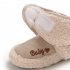 Newborn Plush Snow Boot Warm Soft Sole Non slip Shoes for Winter Infant Boys Girls apricot Inside length 13 cm