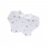 Newborn Saliva Towel Cute Cartoon Printing Petal Bibs Cotton Waterproof Adjustable Bib For Baby Aged 0 1 flower