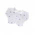 Newborn Saliva Towel Cute Cartoon Printing Petal Bibs Cotton Waterproof Adjustable Bib For Baby Aged 0 1 bear