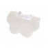 Newborn Saliva Towel Cute Cartoon Printing Petal Bibs Cotton Waterproof Adjustable Bib For Baby Aged 0 1 bear