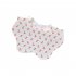 Newborn Saliva Towel Cute Cartoon Printing Petal Bibs Cotton Waterproof Adjustable Bib For Baby Aged 0 1 bear