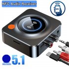 Nfc Bluetooth 5.1 Audio Receiver 3.5mm Aux Rca Stereo Music Wireless Adapter For Speaker Car Kit