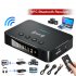 Nfc Wireless Transmitter Receiver Car Bluetooth compatible 5 0 Adapter M6 Fm 3 in 1 Audio Adapter With Led Display black