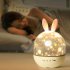 Night Lamp Projector Starry Sky Night Light Toys With 360   Rotation Timer 10 Remote Light Modes Birthday Christmas Gifts For Kids Gray Cute Deer USB model