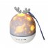Night Lamp Projector Starry Sky Night Light Toys With 360   Rotation Timer 10 Remote Light Modes Birthday Christmas Gifts For Kids Gray Cute Deer USB model