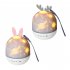 Night Lamp Projector Starry Sky Night Light Toys With 360   Rotation Timer 10 Remote Light Modes Birthday Christmas Gifts For Kids Gray Cute Deer USB model