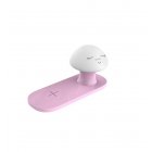 Night Lamp Wireless Fast Charge Touch Control Desktop Lamp 8 Colors Compatible for iPhone11 X XS XR XS Max  pink