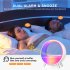 Night Light Alarm Clock Colorful Bedroom Smart Wireless Speaker Multifunctional Alarm Clock Sound Machine Night Light For Nursery Toddler Kids Bedroom Standard 
