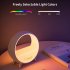 Night Light Alarm Clock Colorful Bedroom Smart Wireless Speaker Multifunctional Alarm Clock Sound Machine Night Light For Nursery Toddler Kids Bedroom Smart 15W