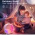 Night Light Alarm Clock Colorful Bedroom Smart Wireless Speaker Multifunctional Alarm Clock Sound Machine Night Light For Nursery Toddler Kids Bedroom Smart 15W