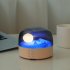 Night Light  Desk Lamp Scene Speaker With Button  Built in 1200mAh Battery  Hidden Speaker  2 in 1 Crescent Speaker Night Light Gifts For Festivals  Birthday Wh