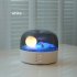 Night Light  Desk Lamp Scene Speaker With Button  Built in 1200mAh Battery  Hidden Speaker  2 in 1 Crescent Speaker Night Light Gifts For Festivals  Birthday Wh