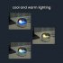 Night Light  Desk Lamp Scene Speaker With Button  Built in 1200mAh Battery  Hidden Speaker  2 in 1 Crescent Speaker Night Light Gifts For Festivals  Birthday pi