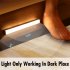 Night  Light Human Motion Sensor Led Lamp For Bedroom Bathroom Kids Room  warm Yellow white  Warm light 15cm