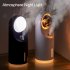 Night Light Humidifier  Star Sky Night Light Projector With 300ML Water Tank  1200mAh Battery  Ultra Silent 3 Color Night Light For Bedroom  Children s Room  Of