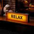 Night Light  LED Table Lamp With 6500K Color Temperature  14 LED Beads  Built in 1000mAh Battery  Dimmable Touch Battery Powered Charging Lights RELAX Green