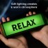 Night Light  LED Table Lamp With 6500K Color Temperature  14 LED Beads  Built in 1000mAh Battery  Dimmable Touch Battery Powered Charging Lights RELAX Green