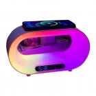 Night Light, Led Wireless Charging Speaker with 256 Modes, 15W Wireless Charger