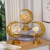 Night Light Metal Table Lamp With 5000 LM Built in LED Beads Moon Star Table Lamp IP42 Waterproof Romantic Night Light For Bedroom Office Living Room Moon star 