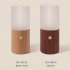 Night Light Touch Table Lamp With Frosted Lampshade 3000K Color Temperature USB Charging Cable Modern And Minimalist LED Light For Bedroom Living Room Sapele