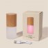 Night Light Touch Table Lamp With Frosted Lampshade 3000K Color Temperature USB Charging Cable Modern And Minimalist LED Light For Bedroom Living Room Beech