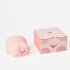 Night Lights Cartoon Pig Shape Silicone Patting Lamp Atmosphere Lamps Bedside Decoration For Kids Baby Gifts 5V   1W pink
