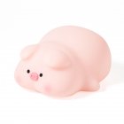 Night Lights Cartoon Pig Shape Silicone Patting Lamp Atmosphere Lamps Bedside Decoration