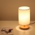Night Lights Table Lamp USB Bedside Lamp With Cylinder Lamp Shade Dimmer Switch   USB Cable Home Decor For Bedroom Wooden Desk Lamp Bedside Night Light Jute clo