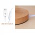 Night Lights Table Lamp USB Bedside Lamp With Cylinder Lamp Shade Dimmer Switch   USB Cable Home Decor For Bedroom Wooden Desk Lamp Bedside Night Light Jute clo