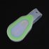 Night Running Light Clip on Clothes LED Lamp Magnet Running Walking Cycling Night Safety Light Orange