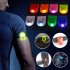 Night Running Light Outdoor Sports Magnet Clip Jogging Led Lamp Arm Leg Warning Portable Riding Bike Bicycle Party Glowing Light white