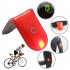 Night Running Light Outdoor Sports Magnet Clip Jogging Led Lamp Arm Leg Warning Portable Riding Bike Bicycle Party Glowing Light red