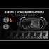 Night Vision Binoculars Goggles 3 Inches Screen Night Vision Telescope HD 4K Video 48MP Photos 600M Night Camera White