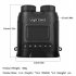 Night Vision Binoculars 8x Digital Zoom Powerful Ir Illuminator 350m Range 2500mAh Lithium Battery Black