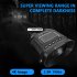 Night Vision Binoculars 8x Digital Zoom Powerful Ir Illuminator 350m Range 2500mAh Lithium Battery Black