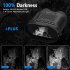 Night Vision Binoculars 8x Digital Zoom Powerful Ir Illuminator 350m Range 2500mAh Lithium Battery Black