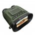 Night Vision Binoculars 8x Digital Zoom Powerful Ir Illuminator 350m Range 2500mAh Lithium Battery Army Green