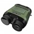 Night Vision Binoculars 8x Digital Zoom Powerful Ir Illuminator 350m Range 2500mAh Lithium Battery Army Green