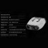 Night Vision Binoculars Goggles 3 Inches Screen Night Vision Telescope HD 4K Video 48MP Photos 600M Night Camera White