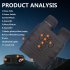 Night Vision Binoculars Photos Video Recording HD Infrared Digital Telescope 5 Level Thermal Imager With 4k LED Screen For Outdoor Observation NV600B