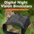 Night Vision Goggles Binoculars Infrared Night Vision with 8x Digital Zoom Rechargeable Lithium Battery Green