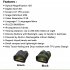 Night Vision Goggles Binoculars Infrared Night Vision with 8x Digital Zoom Rechargeable Lithium Battery Black