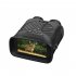 Night Vision Goggles Binoculars Infrared Night Vision with 8x Digital Zoom Rechargeable Lithium Battery Black