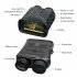 Night Vision Goggles Binoculars Infrared Night Vision with 8x Digital Zoom Rechargeable Lithium Battery Black