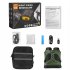 Night Vision Goggles Binoculars Infrared Night Vision with 8x Digital Zoom Rechargeable Lithium Battery Black